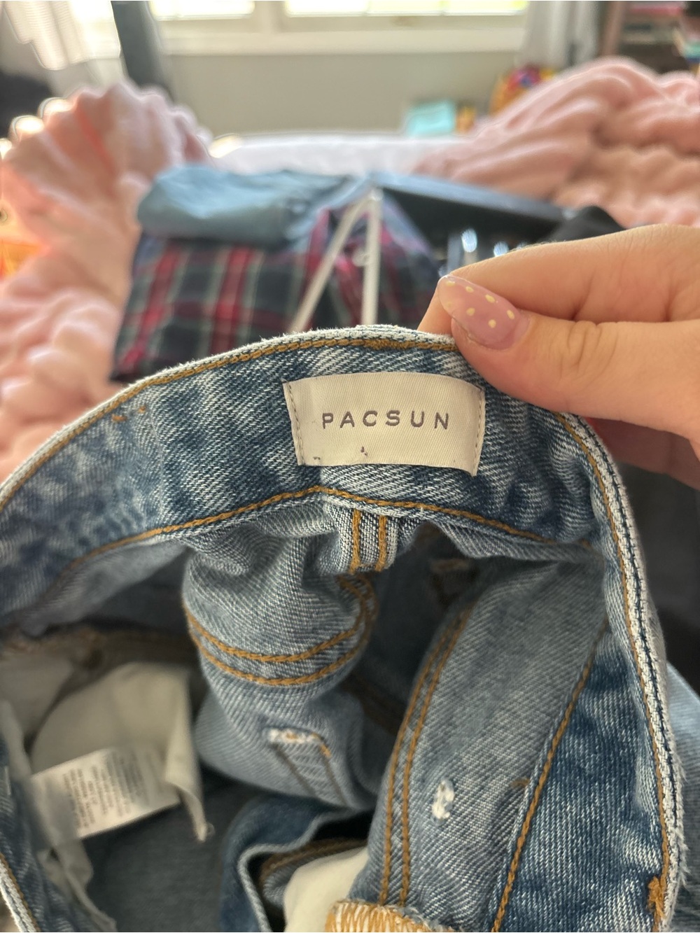 PacSun Women’s Light Blue Denim Jeans 90’s Boyfriend 27